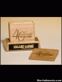 Desk Accessory Award – Maple Coaster Set