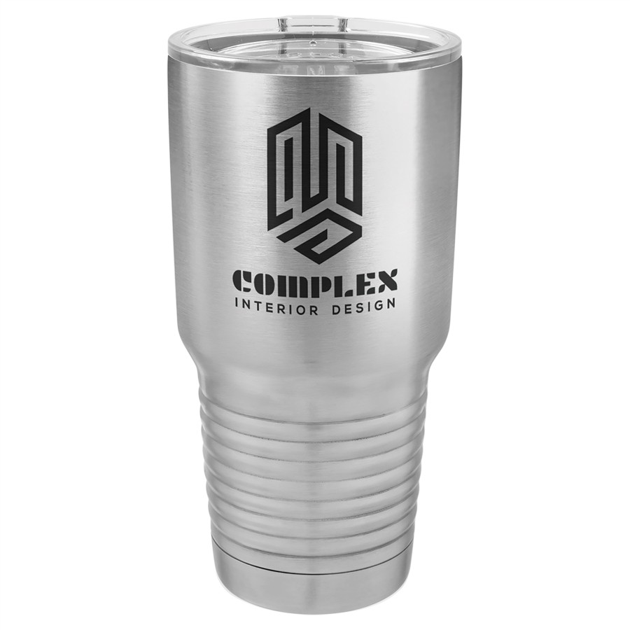 Polar Camel 30oz laser engraved Personalized stainless steel vacuum insulated tumbler clear lid 3 MA6012