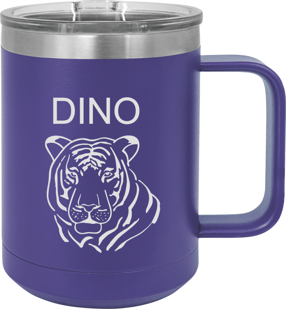 Polar Camel 15oz laser engraved Personalized stainless steel vacuum insulated tumbler Slider lid 14 MA6068