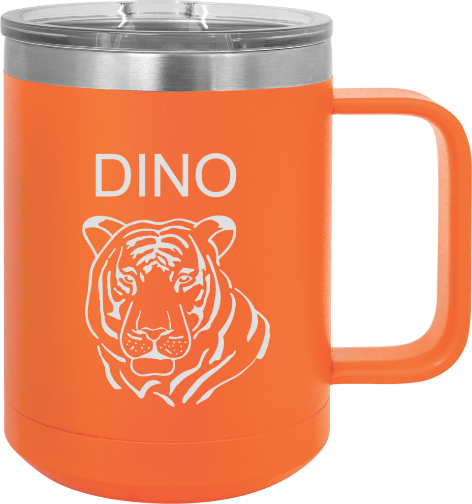 Polar Camel 15oz laser engraved Personalized stainless steel vacuum insulated tumbler Slider lid 17 MA6071
