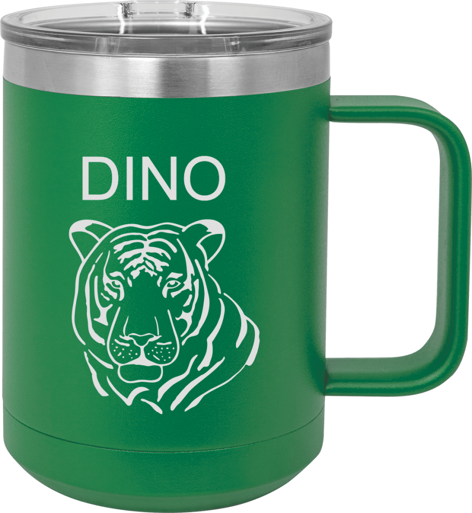 Polar Camel 15oz laser engraved Personalized stainless steel vacuum insulated tumbler Slider lid 20 MA6074