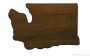 Washington State Shaped Plaque 1