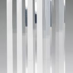 Four column glass transparent award