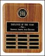 Plaque – American Walnut Perpetual Plaques with 2 1/2″ Round Insert 1