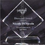 Crystal Glass Awards – 7 1/2″ x 8″ Genuine Prism Optical 1