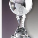 3 1/2″ x 10 3/4″ Large World Prism Optical Crystal Glass 1