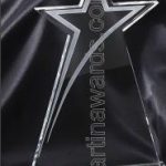 7″ x 10 1/4″Genuine Glass Awards 1