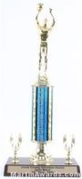 Blue Single Column Male Basketball With 2 Eagle Trophy 1