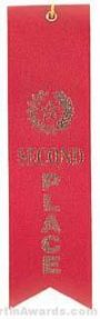 Small Ribbon, Second Place Ribbons 1