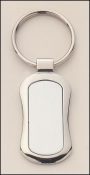 Oval Shape Silver Key Rings 1