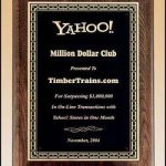 Plaque – Walnut Piano Finish Plaques with Link Design Border Plate 1