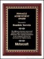 Rosewood Piano-Finish Plaques with Wood Inlay Border 1
