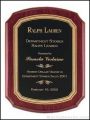 Rosewood Piano-Finish Plaques with Florentine Border 1