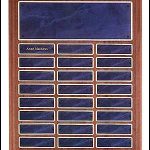 Plaque – Walnut Perpetual Plaques with Sapphire Marble Finish 1