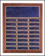 Plaque – Walnut Perpetual Plaques with Sapphire Marble Finish 1