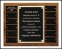 Perpetual Plaques with 12 Black Brass Plates 1