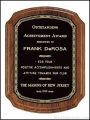 Plaque – Solid American Walnut Plaque Coventry Style 1