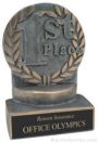 1st Place Wreath Resin Trophy 1