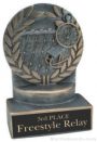 Swimming Wreath Resin Trophies 1
