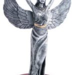 Female Victory Silver Resin Trophies 1