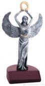 Female Victory Silver Resin Trophies 1