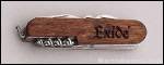 14 Function Wood Panel Pocket Knives 1