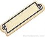 15/16″ Etched Soft Enamel Small Service Bar Chenille Letter Pin 1