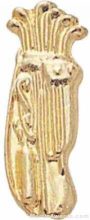 7/8″ Gold Chenille Letter Insert Pins 1