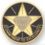 1″ Commitment To Excellence Lapel Pin 1