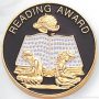 7/8″ Reading Award Lapel Pin 1