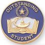 7/8″ Outstanding Student Lapel Pin 1