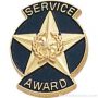 9/16″ Service Award Enameled Lapel Pins 1