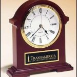 Clock Award – Napoleon Clock Hand Rubbed Mahogany Finish 1