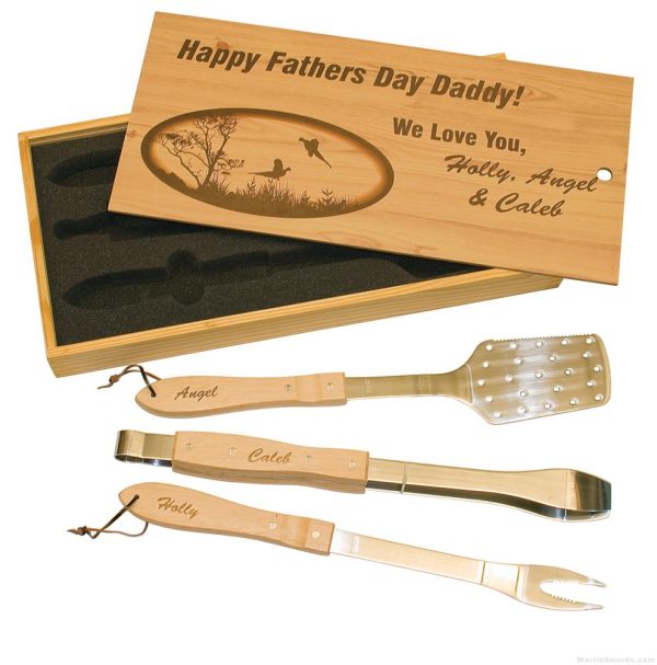 Bamboo BBQ Gift Set