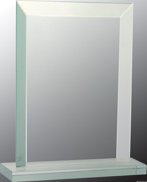 Rectangular Jade Glass Award