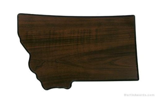 Montana State Shaped Plaque 1