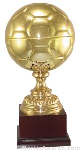 Trophy Cup – 15-1/4″ Gold Soccer 1