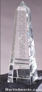 2 1/2″ x 8″ Genuine Prism Optical Crystal Glass Awards 1