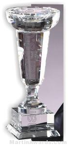 3 1/2″ x 10 1/4″ Prism Optical Crystal Glass 1