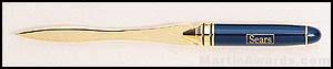 Blue Handle Letter Opener 1