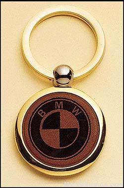 Leather Top / Gold Key Rings 1