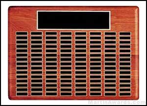 Plaque – Perpetual Plaques with Black Brass Plates 1