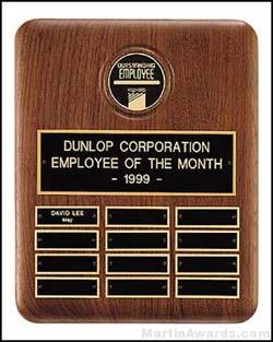 Plaque – Cam Perpetual Plaques with 12 Individual Plates 1