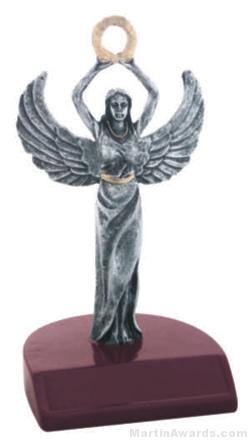 Female Victory Silver Resin Trophies 1
