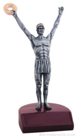 Male Victory Silver Resin Trophies 1