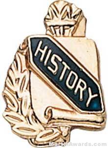 3/8″ History School Award Pins 1