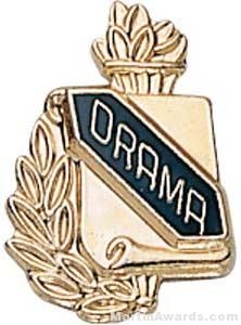 3/8″ Drama School Award Pins 1