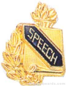 3/8″ Speech Academic Award Pins 1