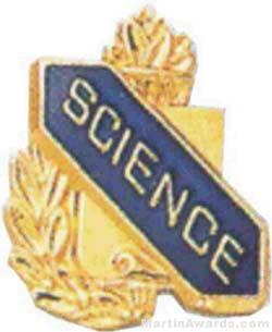 3/8″ Science School Award Pins 1