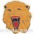 3/4″ Enameled Lion Mascot Pin 1